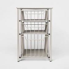 stackable slide out drawer organizer medium bronze threshold in 2021 under sink organization bathroom organisation drawer organisers