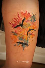 Cool Paint Splatter Paint Splatter Tattoo Watercolor Tattoo Splatter Tattoo