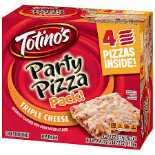 If your mouth started watering before you. Totino S Triple Cheese Party Pizza Pack 39 2 Oz Box Walmart Com Walmart Com