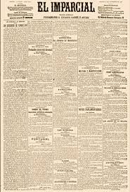 Judith álamo en la secretaría y; Periodico El Imparcial Revive Madrid