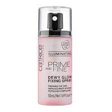 Prime Fine Dewy Glow Finishing Spray Setting Spray Catrice Spray