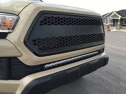2016 2020 Toyota Tacoma 32 Lower Bumper Flush Slim Light Bar Brackets