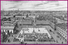 Print Of Covent Garden London C 1750 Inigo Jones Designed This Elegant Square In 1631 Siglo Xv Fachadas Lugares Para Visitar