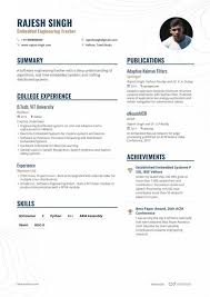 Based on our collection of resume examples, these experts should demonstrate civil engineering expertise, analytical thinking, good financial skills, time management. Resume Format For Architecture Internship 2021 Civil Engineer Resume Resume Examples Resume