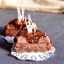 Mini Entremets Rocher Caramel Gourmandise Assia Dessert Faire Fondre Du Chocolat Fondue Au Chocolat