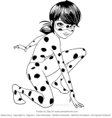 Dibujos de marinette para colorear imprimir gratis. Drawing Miraculous Las Aventuras Of Ladybug Coloring Page