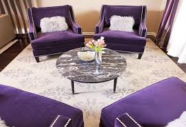 Purple Accent Chairs Living Room Best Spray Paint For Wood Furniture Purple Dining Room Purple Accent Chair Living Room Decor Eclectic
