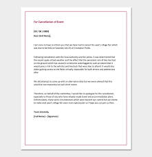I am not going to attend the inaugural function but i want to send a regret letter in which i would like to wish them a great success (with more phrases). Apology Letter For Cancellation Samples Examples Formats