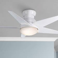 44 Casablanca Isotope Fresh White Hugger Led Ceiling Fan 34a96 Lamps Plus In 2020 Ceiling Fan Led Ceiling Fan Ceiling Fan Makeover