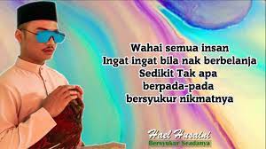 Sebagai lagu wajib nasional indonesia, lagu indonesia raya kemudian diakui sebagai indonesia's national anthem atau lagu kebangsaan indonesia yang resmi. Lirik Penuh Lagu Bersyukur Seadanya Hael Husaini Full Hd Youtube