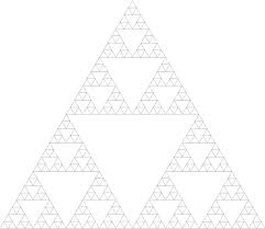 Keep a cat and pumpkin company on a magical night. Triangle Clipart Coloring Page Fractals To Color Triangles Full Size Png Download Seekpng