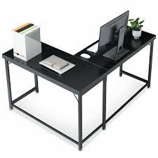 Check spelling or type a new query. L Shaped Mixed Material Mid Century Corner Office Desk Overstock 28916046