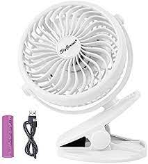 Amazon Com Battery Operated Clip On Fan For Baby Stroller Car Back Seat Laptop Travel Outdoors Camping Small Personal Fan Mini Desk Fan Stroller Fan Mini Desk