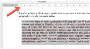 Any quotation containing 40 or more words should be formatted as a block quote do not use quotation marks to enclose block quotations. How To Add Block Quotes In Microsoft Word