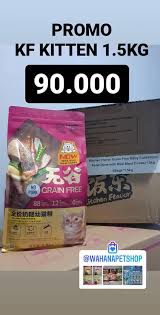 Kitchen flavor cat grain free babycat kitten food kucing murah 1,5 kgrp93.000: Wahana Petshop Home Facebook