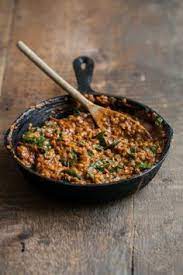 Red Lentils And Spinach In Masala Sauce Naturally Ella Coconut Oil Recipes Recipes Masala Sauce