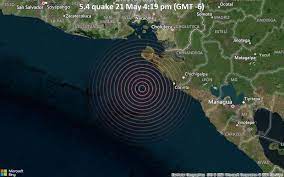 Leaflet | © openstreetmap contributors. Informe Sismo Terremoto Moderado Mag 5 6 North Pacific Ocean 50 Km Wsw Of Chinandega Nicaragua Viernes 21 May 2021 23 Reportes De Los Usuarios Volcanodiscovery