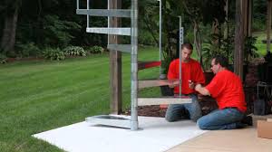 Discover our line of metal spiral stairs and spiral staircases available now. Spiral Deck Mate Stair Youtube