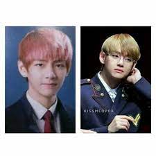 v report bts members outsmarted by great acting · v report the boyz's sunwoo says early. Before And After Wow Kim Taehyung Taehyung Bts