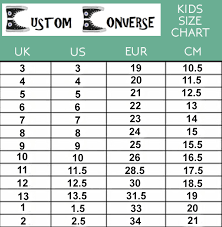 converse shoe size chart for toddlers bedowntowndaytona com