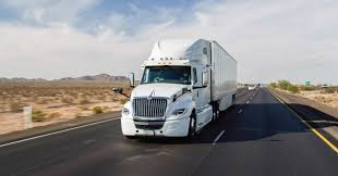 The past participle of drive in is driven in. Trucks Drive Past Cars On The Way To Autonomy