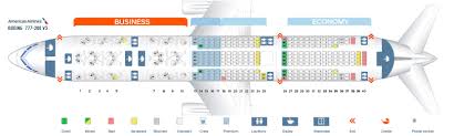 Seat Map Boeing 777 200 American Airlines Best Seats In The