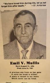 Emil Valentine Mullis (1896-1981)