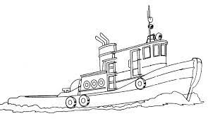 coloriage de bateau dessin avion