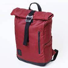 Laptop Backpack Bag Roll Top Backpack Red Backpack Womens Travel Backpack Roll Top Purse Canvas Rucksack Travel Leather Backpack Bag Womens Backpack Stylish Backpacks Backpack Bags
