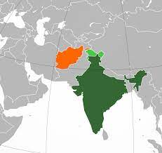 Pakistan, india, himalayas, tibet, bengal, ceylon, indian ocean and hindustan subcontinent. Afghanistan India Relations Wikipedia