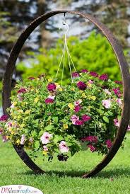 Before you throw away your old tires, you can paint them in vibrant colors and use them for your flower bed. Simple Flower Bed Ideas 25 Lovely Garden Bed Ideas