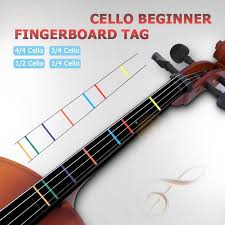 Us 2 45 14 Off Position Marker Decal Fingerboard Fret Guide Label Finger Chart Beginner Cello Sticker Accessories White 2019 New In Cello From