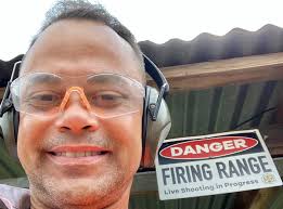 Proof I haven't lost my shooting skills in London. Same discipline, same  focus—just a different range. Safety first, steady hands, tight groups, and  muscle memory doing exactly what it was trained to