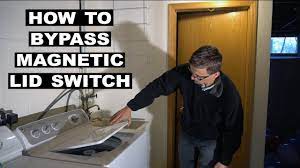 How To Bypass Magnetic Lid Switch On Ge Washer Youtube