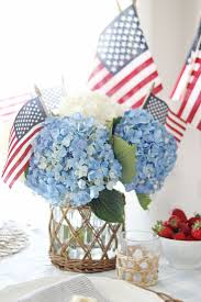 Fourth Of July Table Decor In 2020 Patriotic Decorations Table Decorations Fourth Of July