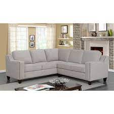 Mstar International Maddox Fabric Sectional Sofa Costco Uk Fabric Sectional Furniture Sectional Sofa