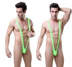 Perizoma da Uomo Sexy da Uomo in Costume da Bagno con Cinturino a V  Elastico Sexy da Uomo,Verde,Codice medio : Amazon.it: Casa e cucina