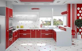 Also see our clever storage ideas to make your kitchen. Kitchen Design In Red Style Kitchen In Red And White