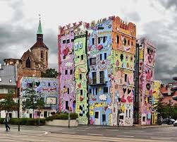 Berlin Germany Happy House Street Art