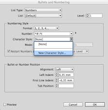 How to add bullet points in indesign | adobe tutorialподробнее. Formatting Tips For Bullets And Numbered Lists Creativepro Network