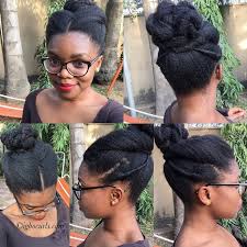 A quick style for short natural hair is a mini afro. Chinwe From Nigeria Type 4 Natural Hair Icon Hair Styles Natural Hair Styles Natural Hairstyles For Kids