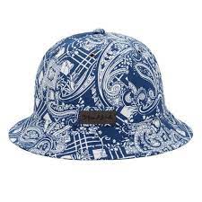 Blue Paisley Bucket Cap Limited Fashion Vintage Campaniform Chapeu Hats Lady Casual Travel Hat Goldtop Http Www Aliexpr Hats Vintage Travel Hat Trendy Purse