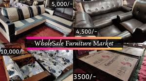 ⭐a smart and versatile choice for a living room or bedroom furniture. Wholesale Furniture Market Bed For 3500rs Sofa Set For 12000rs Mumbai Furniture Market Youtube