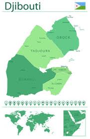 Djibouti location on the world map click to see large. 2 483 Best Djibouti Map Images Stock Photos Vectors Adobe Stock