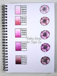 Copic Oz Copic Technique Journal Colour Swatches Copic Markers Tutorial Copic Copic Sketch Markers