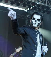 In the film, a squared hammer surrounded by electric arcs is revealed. Music In Review Ghost Square Hammer