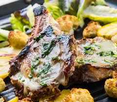 Astuces et conseils pour côte de porc au four. Cotes De Porc Comtois Grillees A La Cancoillotte A L Ail Et Fines Herbes Macommune Info