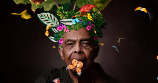 Gil sings ′′ touche pas pas mon pot ′′ at un headquarters. Campaign Spotlight Instituto Terra Inspires New Work By Gilberto Gil Refloresta An Urgent Call For The Recovery Of Our Forests Adobo Magazine Online