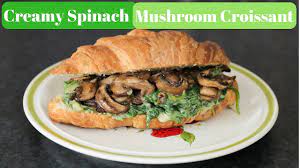 Cut the dough in two and work with half at a time, leaving the rest in the refrigerator. Vegetarian Vegan Spinach Mushroom Croissant Recipe Youtube