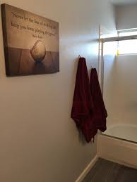 This is a design for a special young man that loves baseball. Baseball Bathroom Decor 2020 In 2020 Baseball Bathroom Baseball Bathroom Decor Boys Bathroom Decor